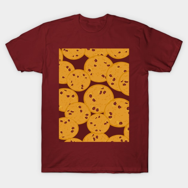 Chocolate chip cookie T-Shirt by EkaterinaP